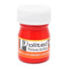 Pintura acrílicas politec color rojo, 20ml