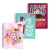 Libreta Espiral de 100 Hojas Profesional de Raya Mega Scribe sweet - Imagen 5