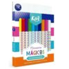 Marcadores Norma Mágicos Kiut paquete con 12 piezas colores