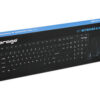 Kit de Teclado Multimedia y Mouse óptico Vorago KM-106, USB.