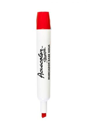 Marcador base agua Sharpie color rojo