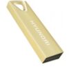 Memoria USB Hyundai Bravo Deluxe, 16GB, USB 2.0, Lectura 10MB/s, Escritura 3MB/s, Oro - Imagen 2