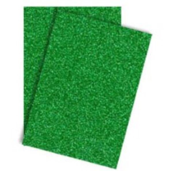 Foamy Tamaño Carta Diamantado Verde
