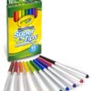 Plumones Crayola Washable Super Tip Markers Cont: 10  piezas - Imagen 2