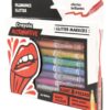 Plumones Glitter C/efectos brillantes 8 piezas - Imagen 2