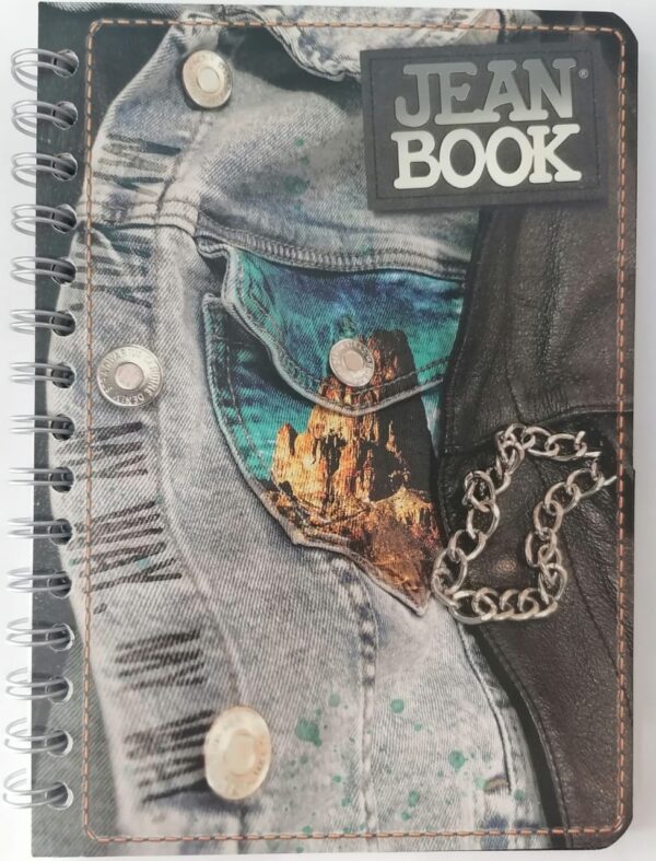 Libreta Jean book de 100 hojas. - Imagen 2