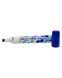 plumones pelikan colorella, color azul rey