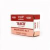 CLIP NIQUELADO #1 BACO C/100 CLIPS