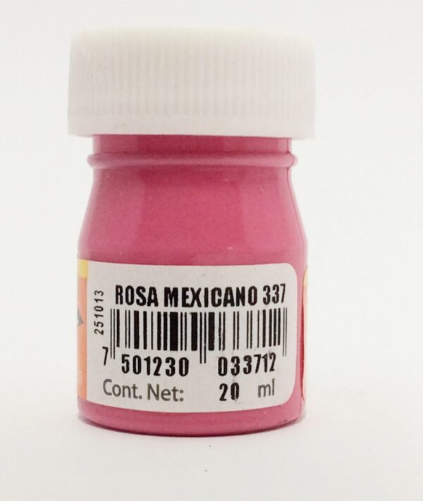 PINTURA ACRÍLICA VINCI  COLOR ROSA MEXICANO DE 25ML - Imagen 2