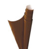 Papel lustre por pliego color café