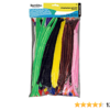 Barrilito Paquete de limpiapipas grueso de colores surtidos, bolsa con 100 piezas