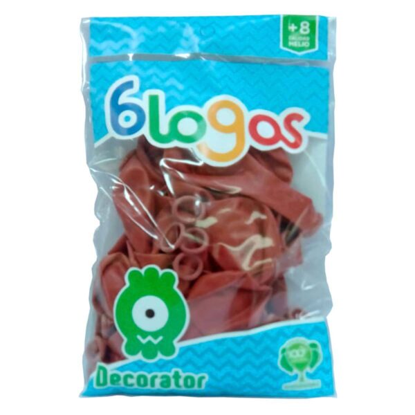 Bolsa de globos decorator rojo 1 pieza Blogos