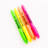 Resaltadores Flash Baco Fino  Delgado  Fluorescente